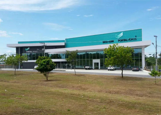 ποιότητας  Q355 Steel Frame Commercial Buildings Windproof Steel Structure Exhibition Hall εργοστάσιο