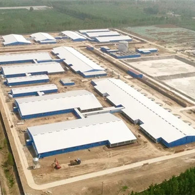 Ελαφριά γαλβανισμένα Prefab σπίτι γεωργικά κτήρια χοίρων δομών χάλυβα