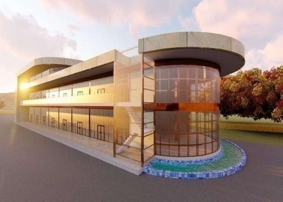 Προκατασκευασμένη χάλυβας δομή χάλυβα συνήθειας Decoiling υπεραγορών λεωφόρων αγορών