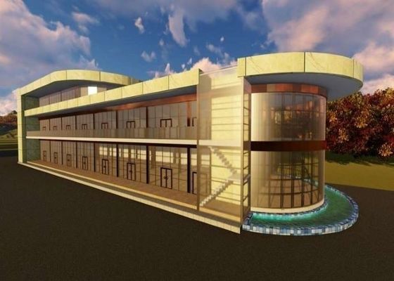 Προκατασκευασμένη χάλυβας δομή χάλυβα συνήθειας Decoiling υπεραγορών λεωφόρων αγορών