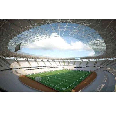 Αξιόπιστη Prefab διαστημική κατασκευή πλαισίων σταδίων δομών χάλυβα μεγάλης έκτασης