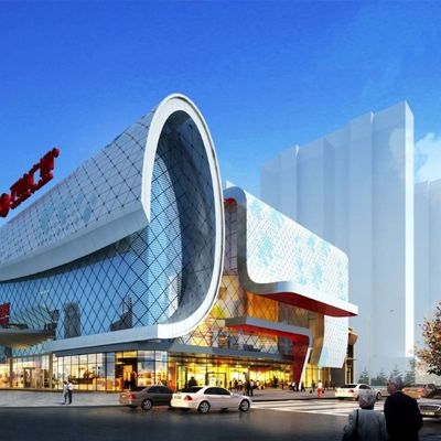Prefab πολυ δομή χάλυβα ορόφων που χτίζει αλεξίπυρο ISO9001