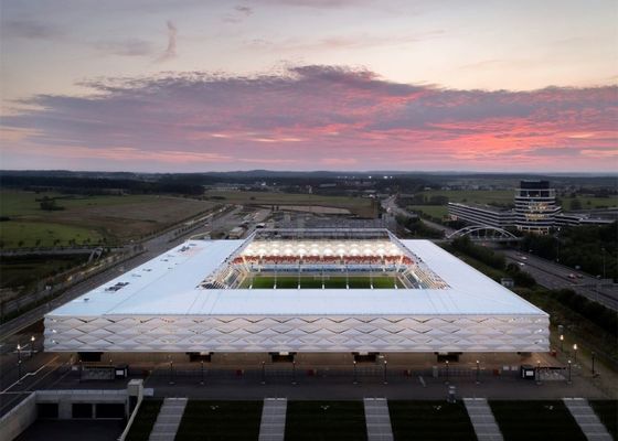 Το χαρακτηριστικό Prefab γυμνάσιο γαλβάνισε τη μακροχρόνια κατασκευή χάλυβα έκτασης