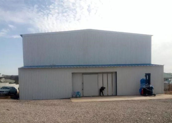 Prefab CE μεγάλης έκτασης οικοδόμησης πλαισίων χάλυβα πύλη ανθεκτικό