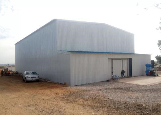Prefab CE μεγάλης έκτασης οικοδόμησης πλαισίων χάλυβα πύλη ανθεκτικό