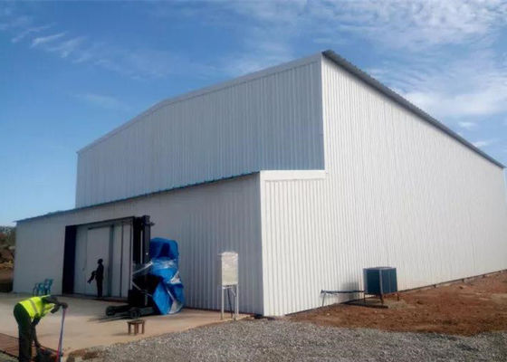 Prefab CE μεγάλης έκτασης οικοδόμησης πλαισίων χάλυβα πύλη ανθεκτικό