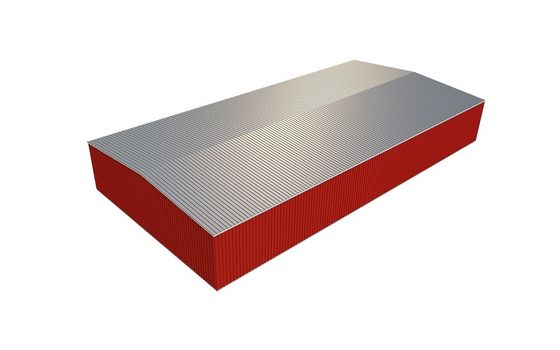 Prefab βιομηχανικός Windproof αντιοξειδωτικός αποθηκών εμπορευμάτων δομών χάλυβα