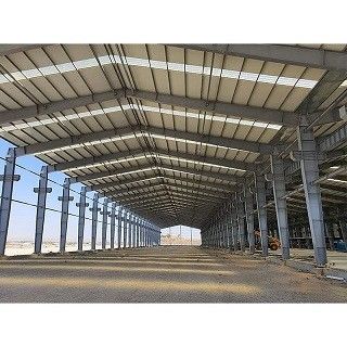 Prefab μετάλλων πλαισίων σχέδιο συνήθειας αποθηκών εμπορευμάτων ελαφρύ Windproof