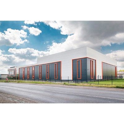 Prefab κατασκευή πλαισίων μετάλλων οικοδόμησης αποθηκών εμπορευμάτων δομών χάλυβα