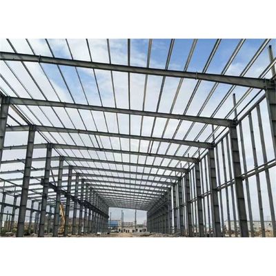 Q355B Χάλυβας Κατασκευή για Αποθήκη Εργαστηρίου Αποθήκη Κτιρίου Πυράντοχη