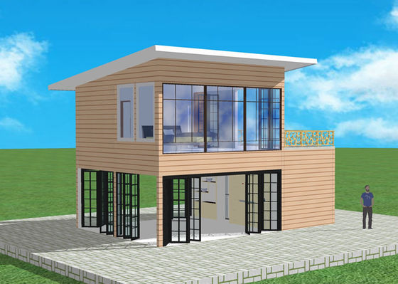 Δομή χάλυβα Q355B Q235B που στεγάζει τη Windproof ελαφριά βίλα πλαισίων χάλυβα