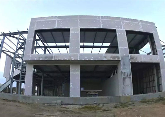 ΜΒ εμπορική χάλυβα αίθουσα έκθεσης δομών χάλυβα πλαισίων γαλβανισμένη κτήριο