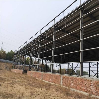 Αλεξίπυρο εργαστήριο προκατασκευασμένο πλαίσιο ISO9001 δομών χάλυβα μεγάλης έκτασης