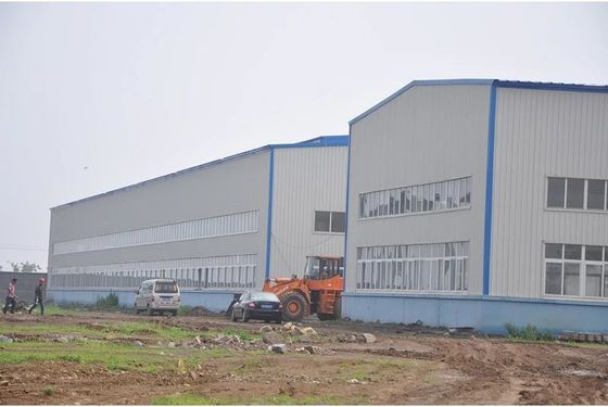 Prefab υλικό πλέγματος Q355B αποθηκών εμπορευμάτων δομών χάλυβα εργαστηρίων