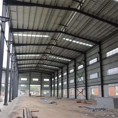 ​Q235 / Q355 Εργαστήριο μεταλλικών κατασκευών Προκατασκευασμένα κτίρια από χαλύβδινο πλαίσιο