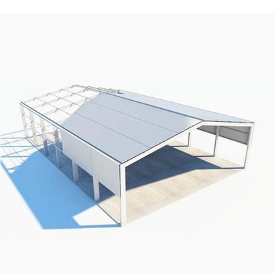 Βιομηχανικό Prefab κατασκευής εργαστηρίων δομών χάλυβα πολυσύνθετο
