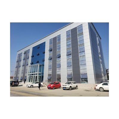 Χαρακτηριστικός μακρύς προκατασκευασμένος έκταση χάλυβας που χτίζει το Prefab συγκεκριμένο σχέδιο
