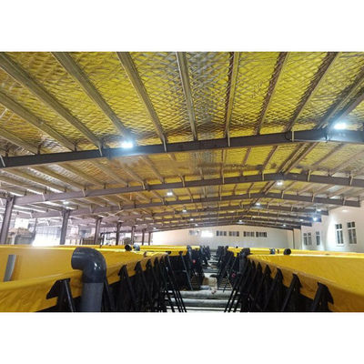Prefab κατασκευή πλαισίων μετάλλων οικοδόμησης αποθηκών εμπορευμάτων δομών χάλυβα