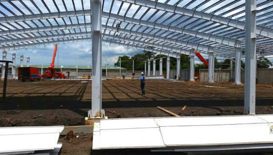 Prefab πύλη πρότυπα αποθηκών εμπορευμάτων ΜΒ οικοδόμησης δομών χάλυβα πλαισίων