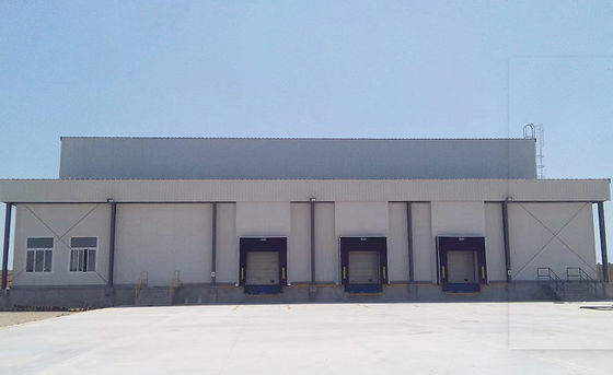 Prefab χάλυβα δομών αποθήκευση χάλυβα βιομηχανικού κτηρίου ελαφριά