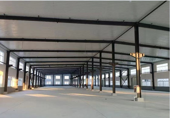 Prefab χάλυβα δομών αποθήκευση χάλυβα βιομηχανικού κτηρίου ελαφριά
