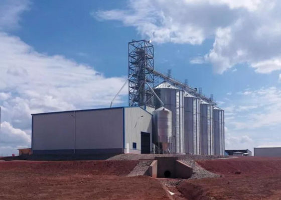 Prefab κατασκευή αποθηκών εμπορευμάτων χάλυβα πλατφορμών δομών χάλυβα Q355B Q235B