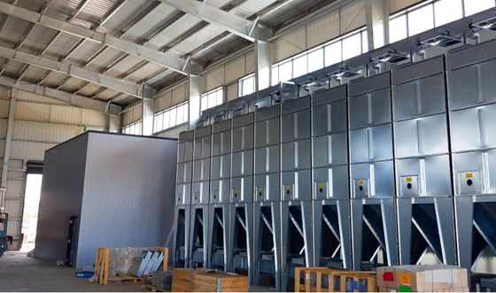 Prefab κατασκευή αποθηκών εμπορευμάτων χάλυβα πλατφορμών δομών χάλυβα Q355B Q235B