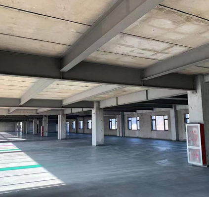 Προ-κατασκευασμένο 500㎡ διοικητικό κτήριο δομών χάλυβα