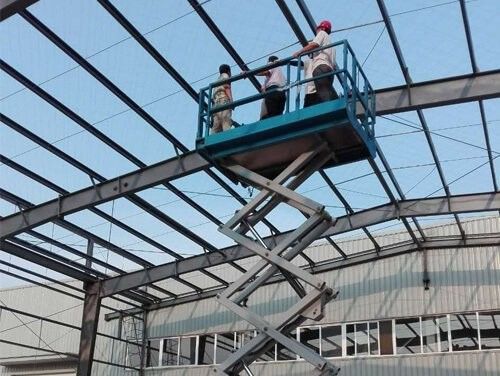 Προσαρμοσμένη αποθήκη πύλης μεταλλικής κατασκευής για διαφορετικές εφαρμογές