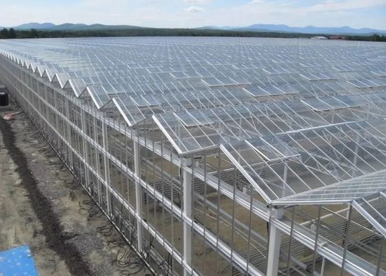 Αρίστης ποιότητας γαλβανισμένη κάλυψη γυαλιού θερμοκηπίων σωλήνων εμπορική