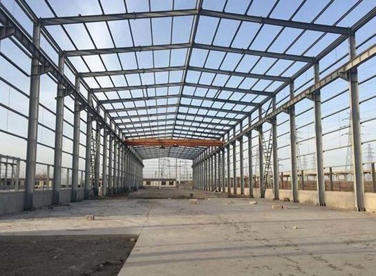 Εργαστήριο κατασκευών από χάλυβα Q355 συγκολλημένου τμήματος H