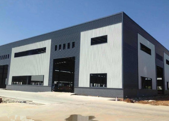 Prefab οικοδόμησης δομών κτήριο πλαισίων χάλυβα αποθηκών εμπορευμάτων βιομηχανικό