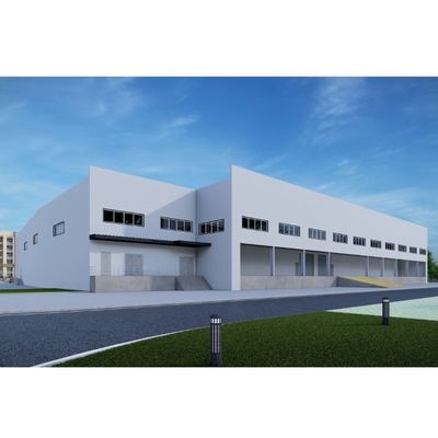 Προετοιμασμένη κατασκευή κτίριο χάλυβα δομή χαμηλού κόστους αποθήκη εξατομικευμένη