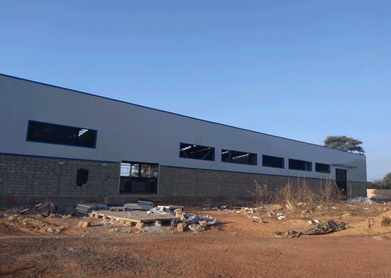 Prefab εργαστήριο επεξεργασίας χάλυβα πλαισίων υπόστεγων δομών χάλυβα βιομηχανίας