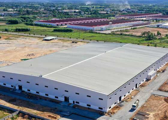 Q355 / Q235 Σιδηροδρομική κατασκευή Εργοστάσιο Γκαράζ Φρέμα Προετοιμασμένα κτίρια Κατασκευή