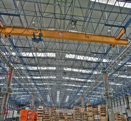 Q235 / Q355 Προκατασκευασμένα κτίρια προκατασκευασμένων σκελετών από χάλυβα αποθήκης