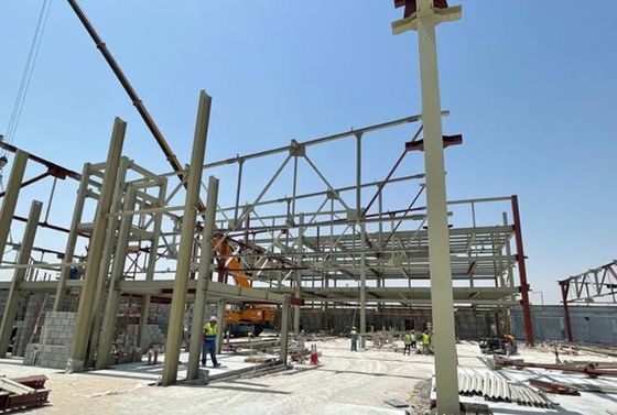 Ελαφρύ Γκαράζ Εργαστήριο κατασκευής χάλυβα με θερμό έλασμα / συγκόλληση