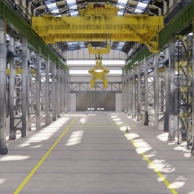 Q355B/Q235B Σιδηροδρομικός γερανό κατασκευής χάλυβα σχεδιασμένο σύμφωνα με τις προδιαγραφές σας