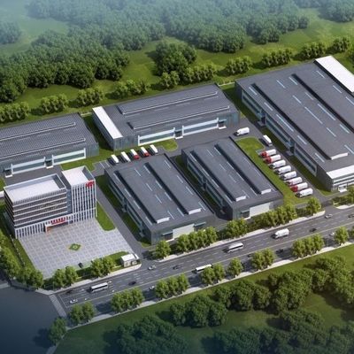 Ζεστά ελατημένο χάλυβα H-Section Steel Column Steel Structure Αποθήκη Αδιάβροχη
