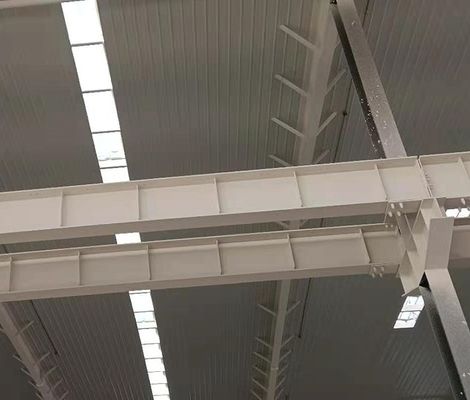 Μεταλλική κατασκευή Χάλυβα δομή Αποθήκη με αλουμίνιο / PVC παράθυρα
