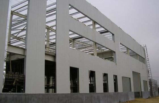 Προετοιμασμένη χάλυβα δομή κτίριο εργοστάσιο αποθήκη αιολικό