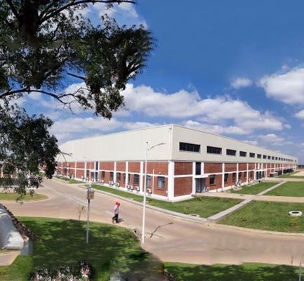 Ανθεκτική βιομηχανική κάμψη ISO9001 οικοδόμησης εργαστηρίων δομών χάλυβα
