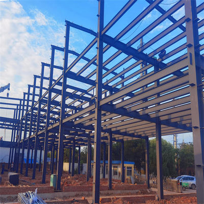 Prefab εργαστήριο επεξεργασίας χάλυβα πλαισίων υπόστεγων δομών χάλυβα βιομηχανίας