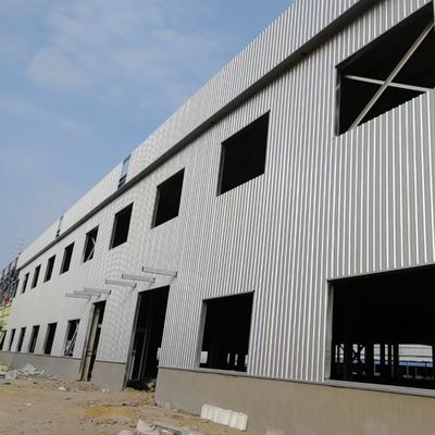 Προσυσκευασμένη δομή από ελαφρύ χάλυβα Βιομηχανική κατασκευή Χάλυβα Φάρμα Αποθήκη για αποθήκευση