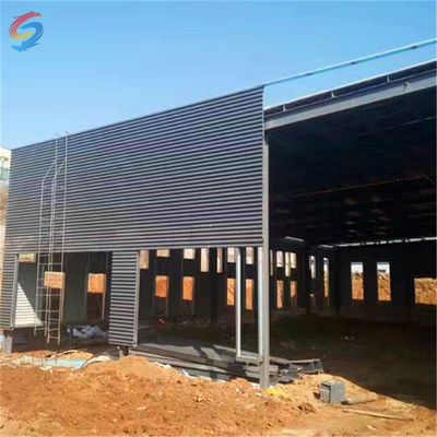 Χάλυβα H-Section Εμπορικό χάλυβα κτίριο για εργοστάσιο