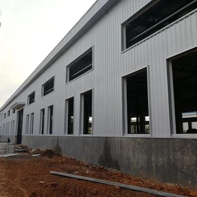 Σύγχρονο σχεδιασμό εργοστάσιο κτίριο προκατασκευασμένα ατσάλινα κτίρια εργοστάσιο