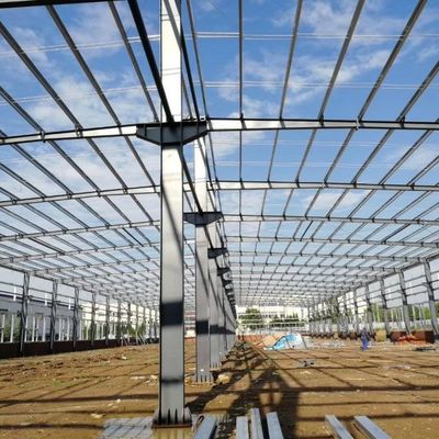 Q355B PEB Σιδηροδρομική δομή Σιδηροδρομικό προκατασκευασμένο κτίριο αποθήκης