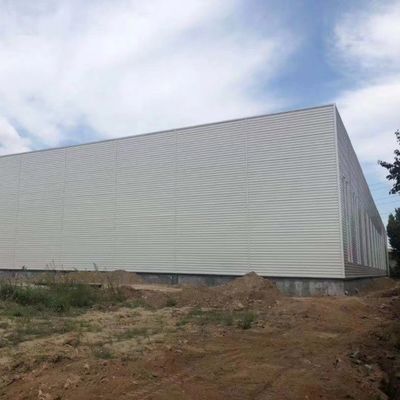 Σύγχρονο φθηνό υπόστεγο προπαρασκευασμένο ατσάλινο εργοστάσιο με σάντουιτς