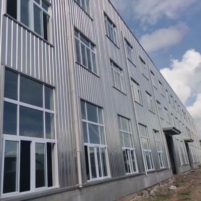 Εύκολη συναρμολόγηση Αδιάβροχη κατασκευαστική δομή χάλυβα Αποθήκη