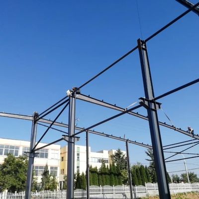 Οικονομικά Προσυσκευασμένα κτίρια από χάλυβα Εργαστήριο Βιομηχανικά κτίρια